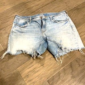 Denim cutoff shorts 5” inseam